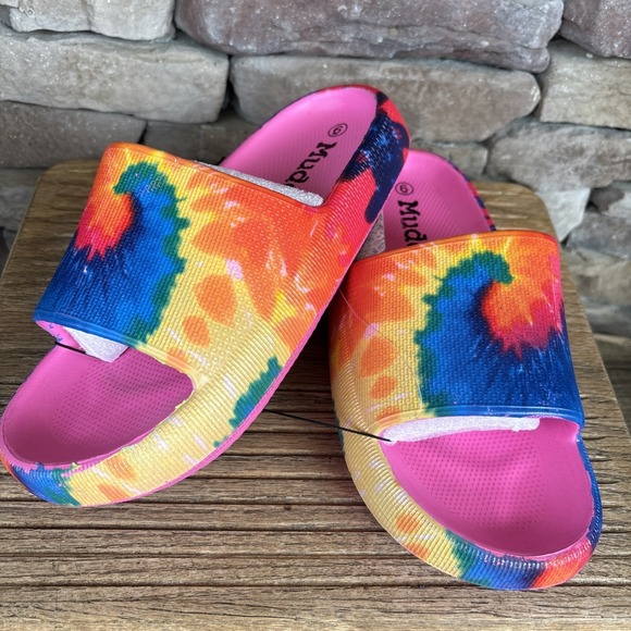 Womens Cozy Pillow Slides Anti-Slip Eva Sandals Slippers Outdoor  Summer's Sz 6 - Picture 9 of 11